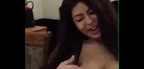  Azeri celebrity shows her tits and pussy